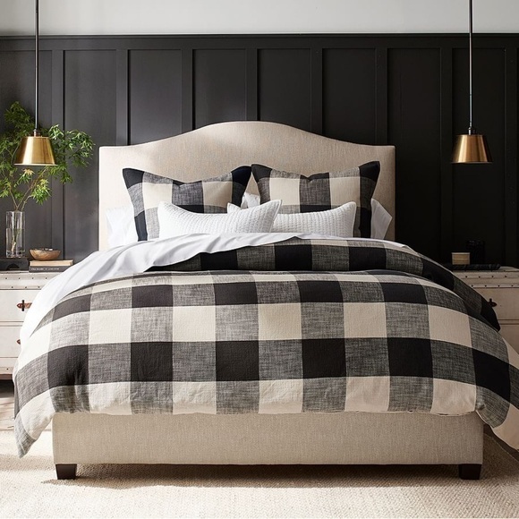 Gingham Sham Pillow Case Bryce Check - New- Pottery Barn- Standard - Picture 2 of 6